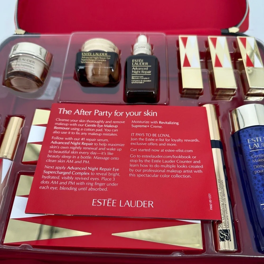 NEW Estèe‎ Lauder Nudes & Glam Warm Holiday Blockbuster Gift Set Unused no box
